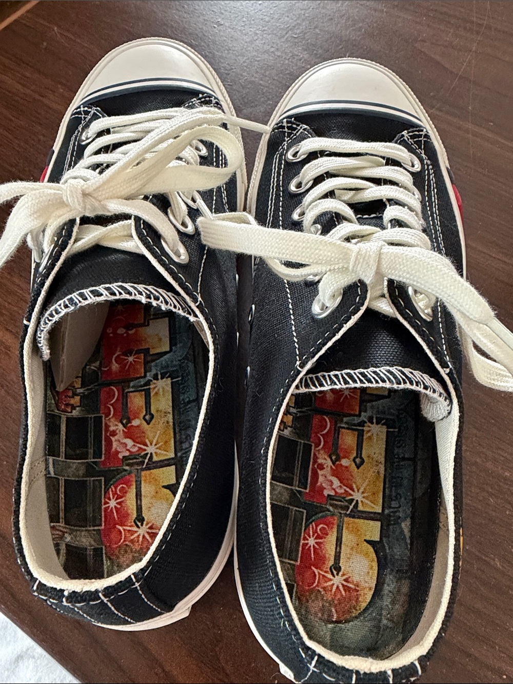 NIB PRO-Keds Royal Lo Get Down Canvas Black Sneakers Mens 7.5 - Picture 6 of 7